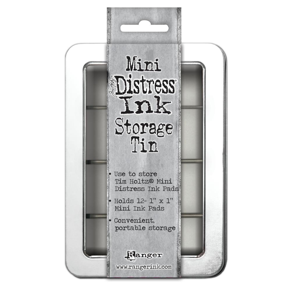 Meenemen Inspecteren Toestand Tim Holtz Mini Distress Ink Storage Tin Holds 12 TDA42013 | Craftiness